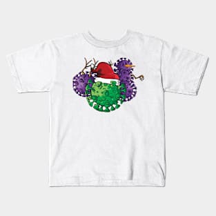 Covid Christmas Kids T-Shirt